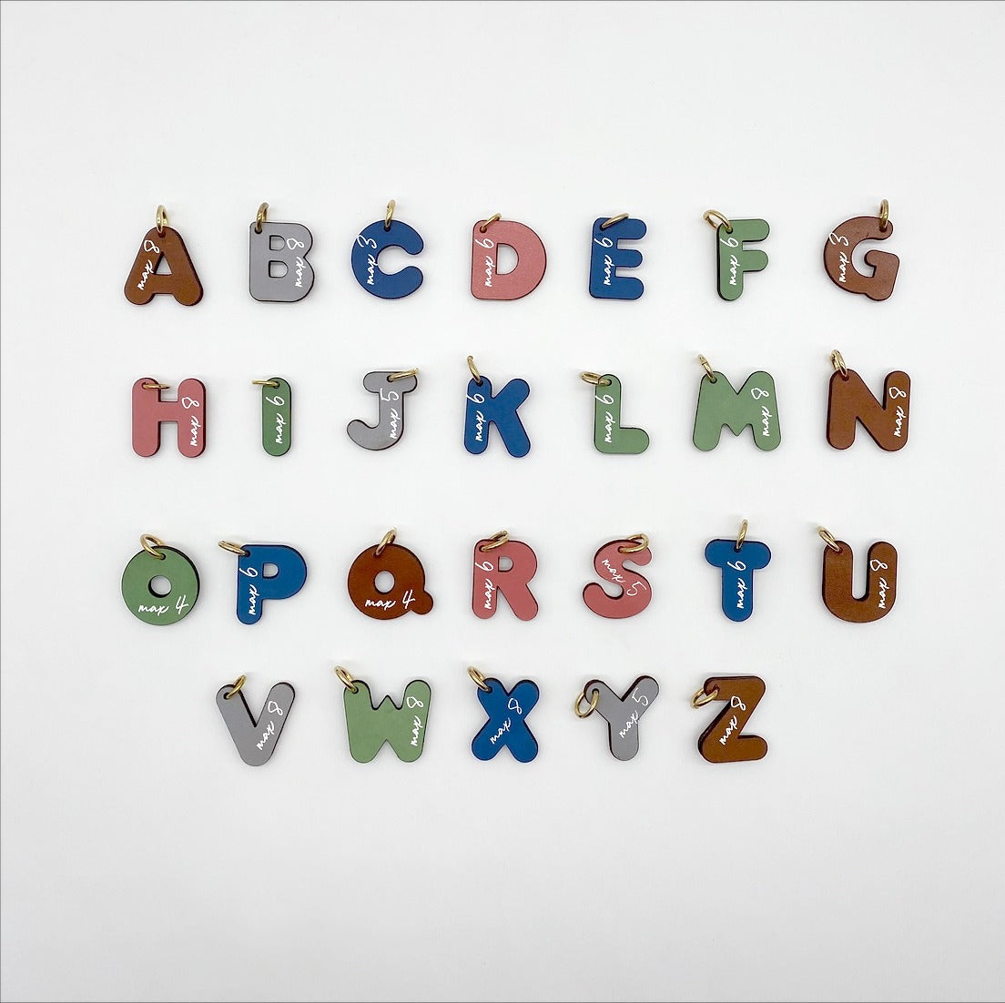 Initials Name Tag