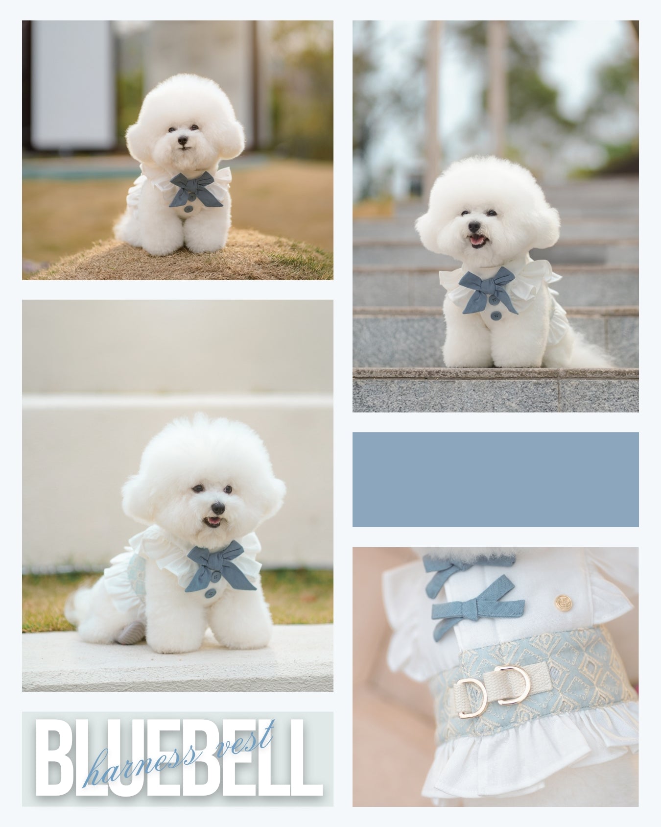 BLUEBELL // harness vest