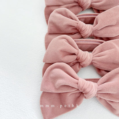 Terracotta Velvet Bows