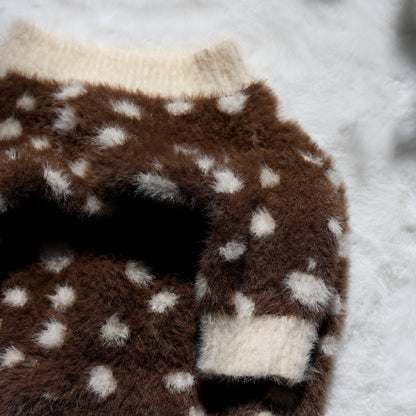 OH DEER! // soft cloud sweater