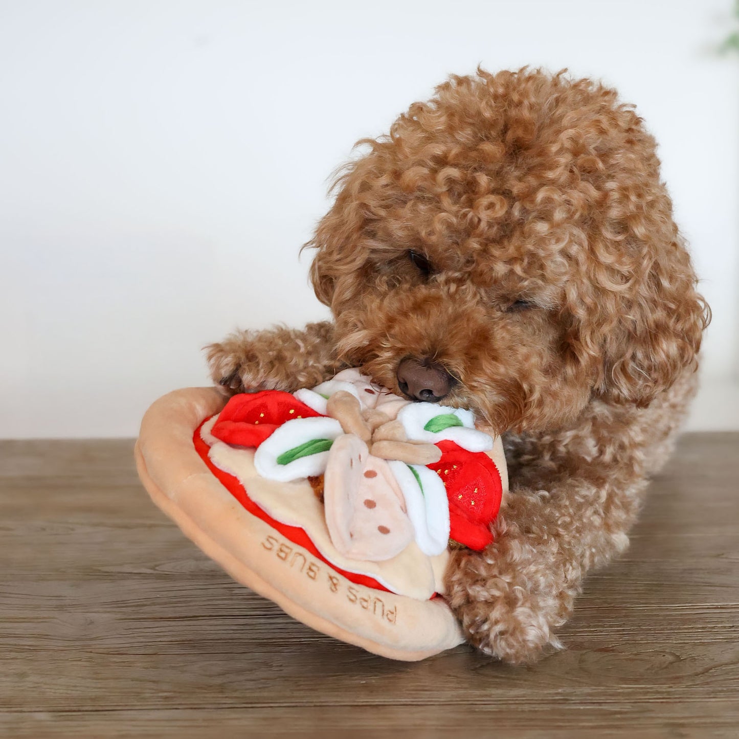 PEPPERONI PIZZA // nosework toy