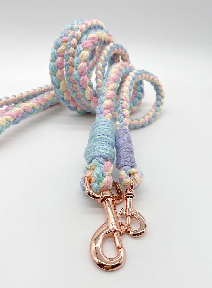 Unicorn Macrame // regular leash