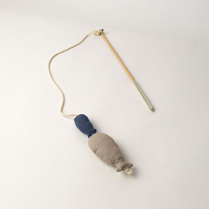 Catcher Fish // cat teaser toy