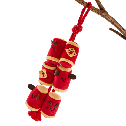 CNY FIRECRACKERS // nosework toy