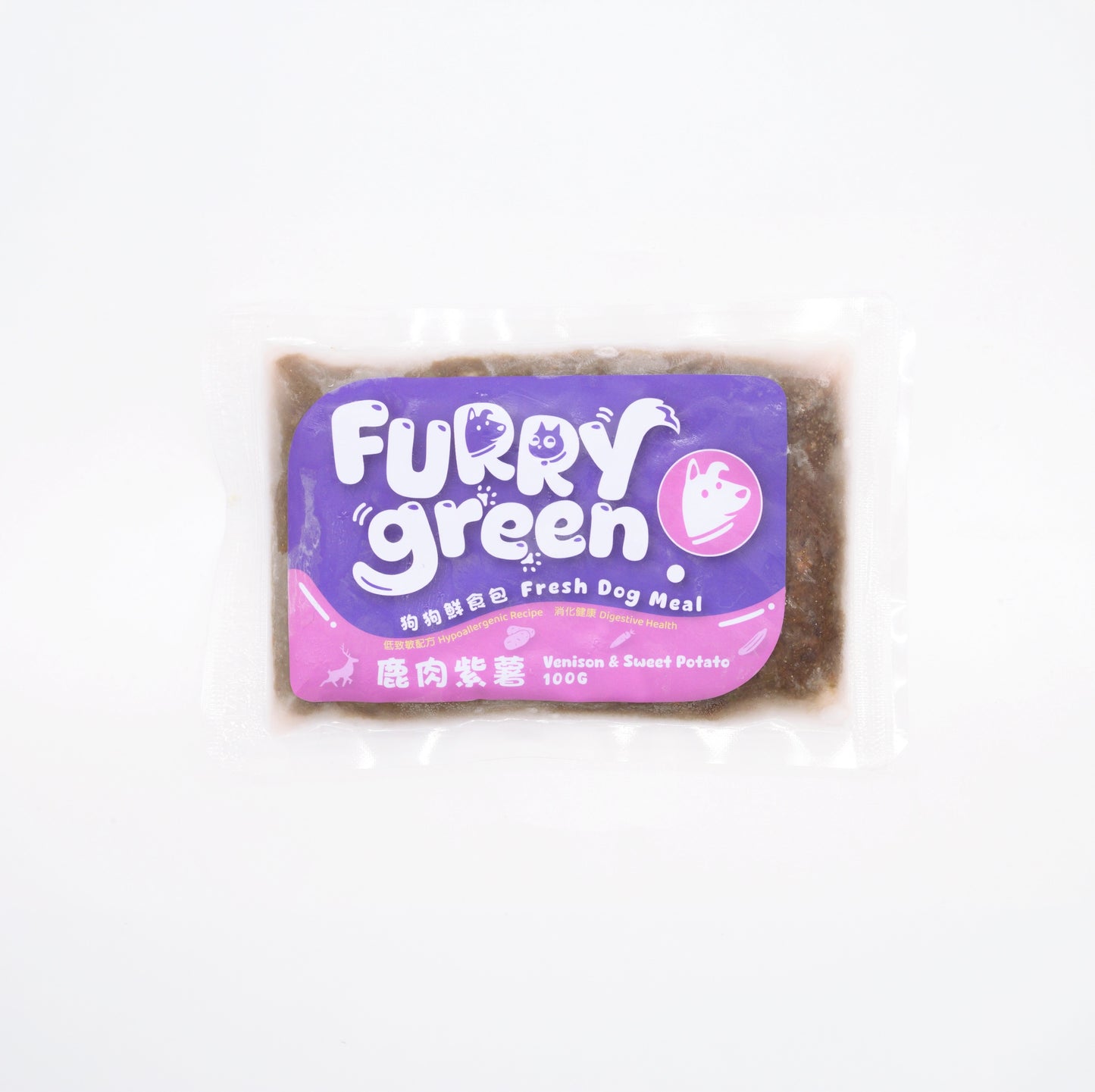 Venison Purple Sweet Potato Fresh Food for Dogs