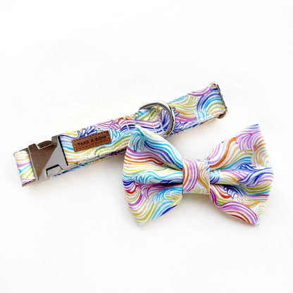 RAINBOW WAVES // collar