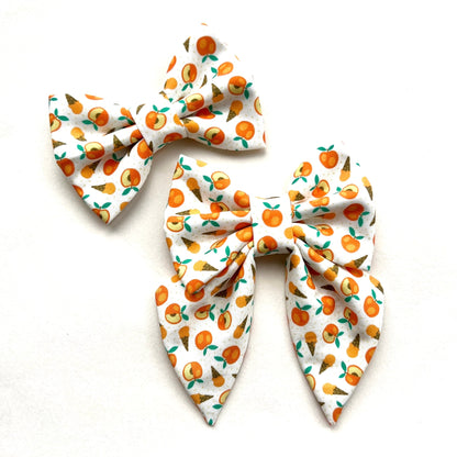 PEACHY CONE // bow
