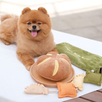 CHEESY BREAD // nosework toy