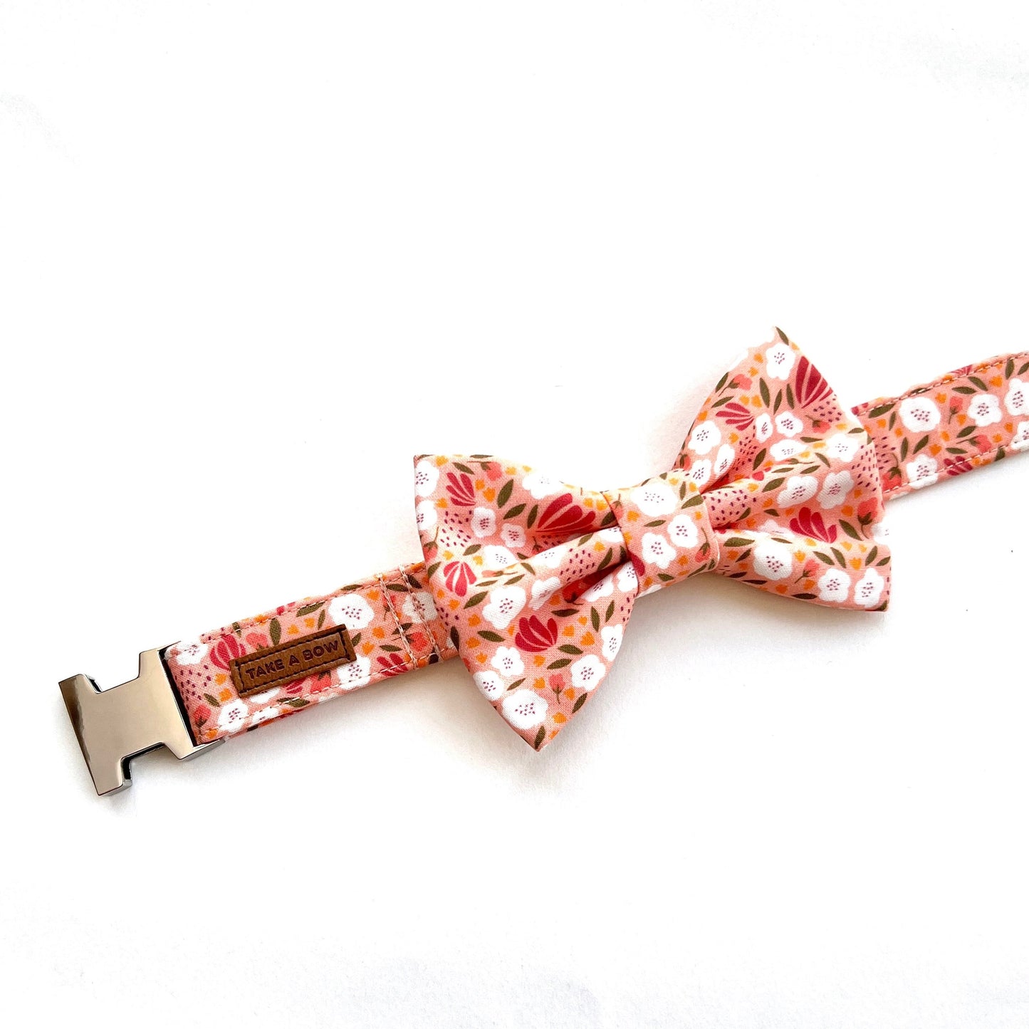 PEACH CAMELLIA // collar