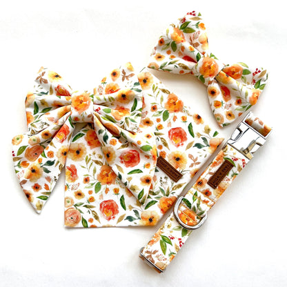 APRICOT POPPY // collar