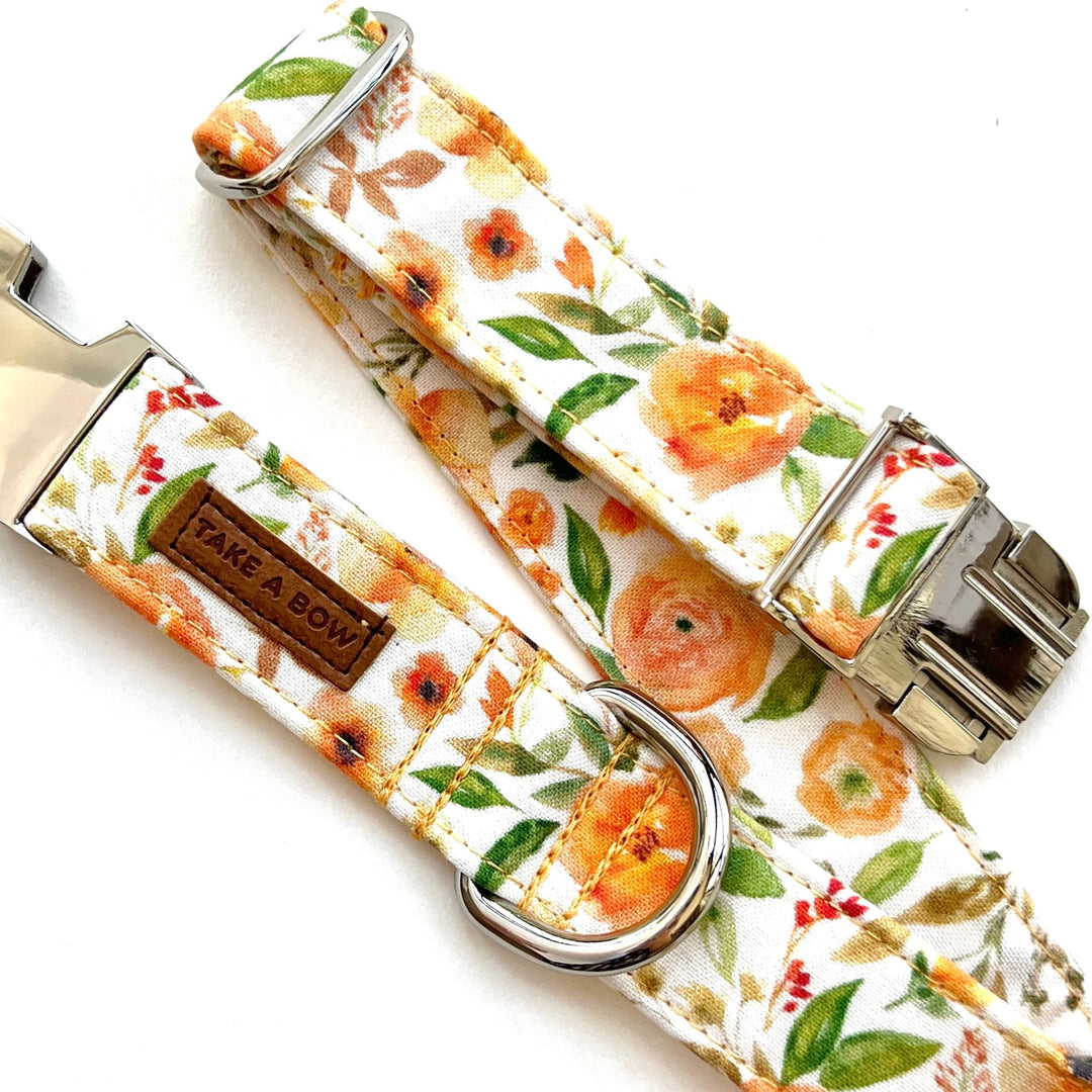 APRICOT POPPY // collar