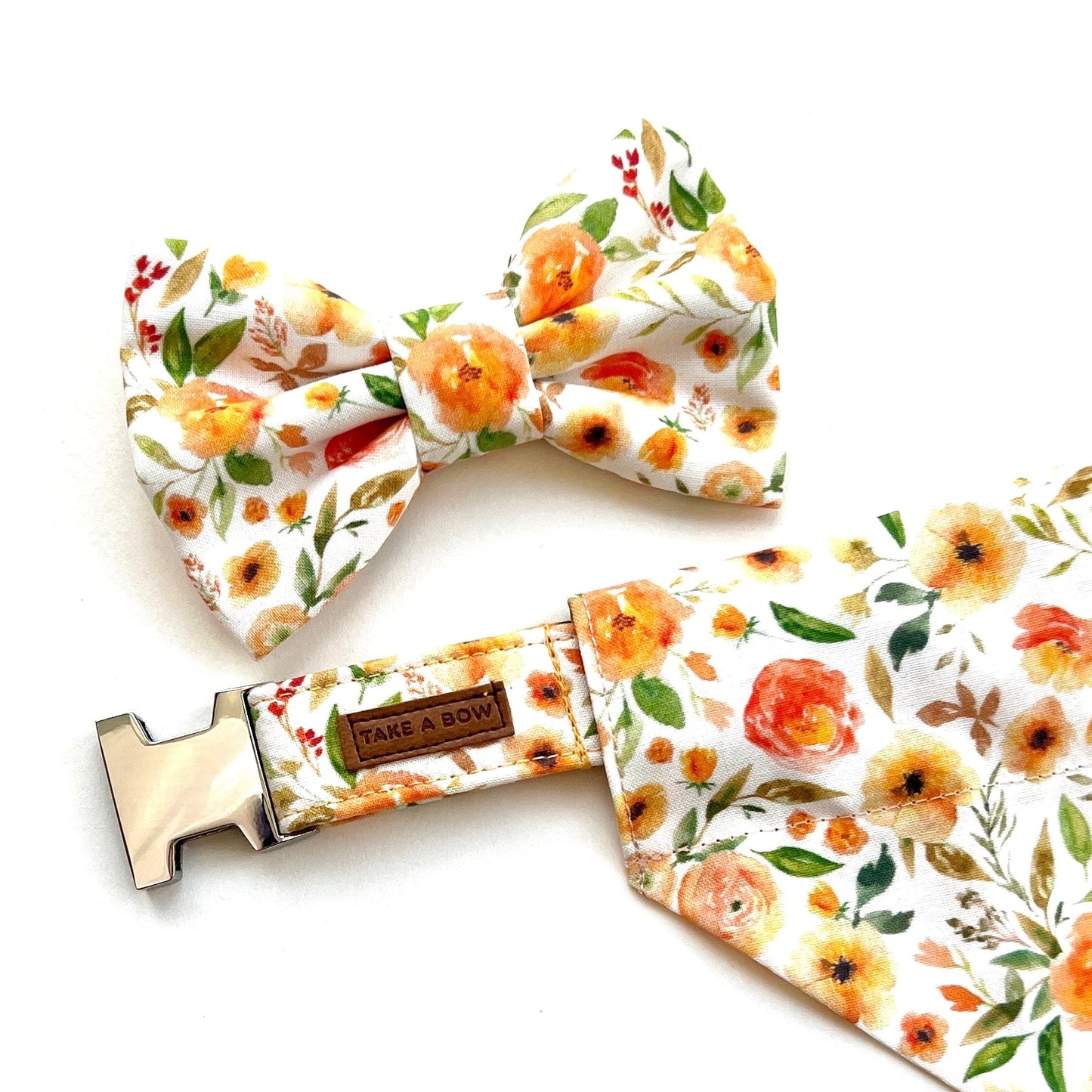 APRICOT POPPY // collar