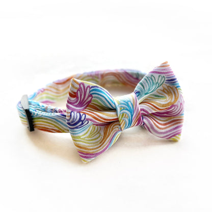 RAINBOW WAVES // collar