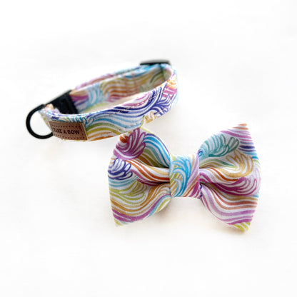 RAINBOW WAVES // collar