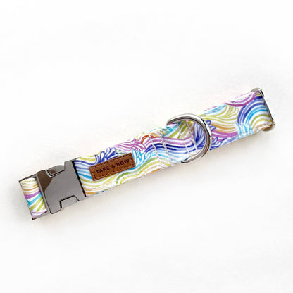 RAINBOW WAVES // collar