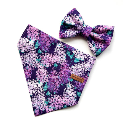 PURPLE HYDRANGEA // bandana