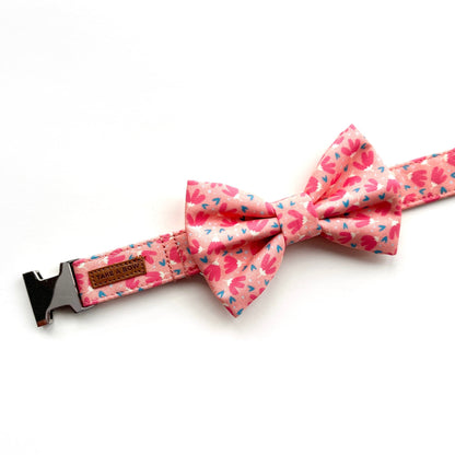 FLOWER POWER PINK // collar