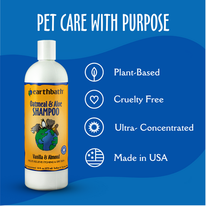 Oatmeal & Aloe Shampoo (per g) // Vanilla Almond Scent
