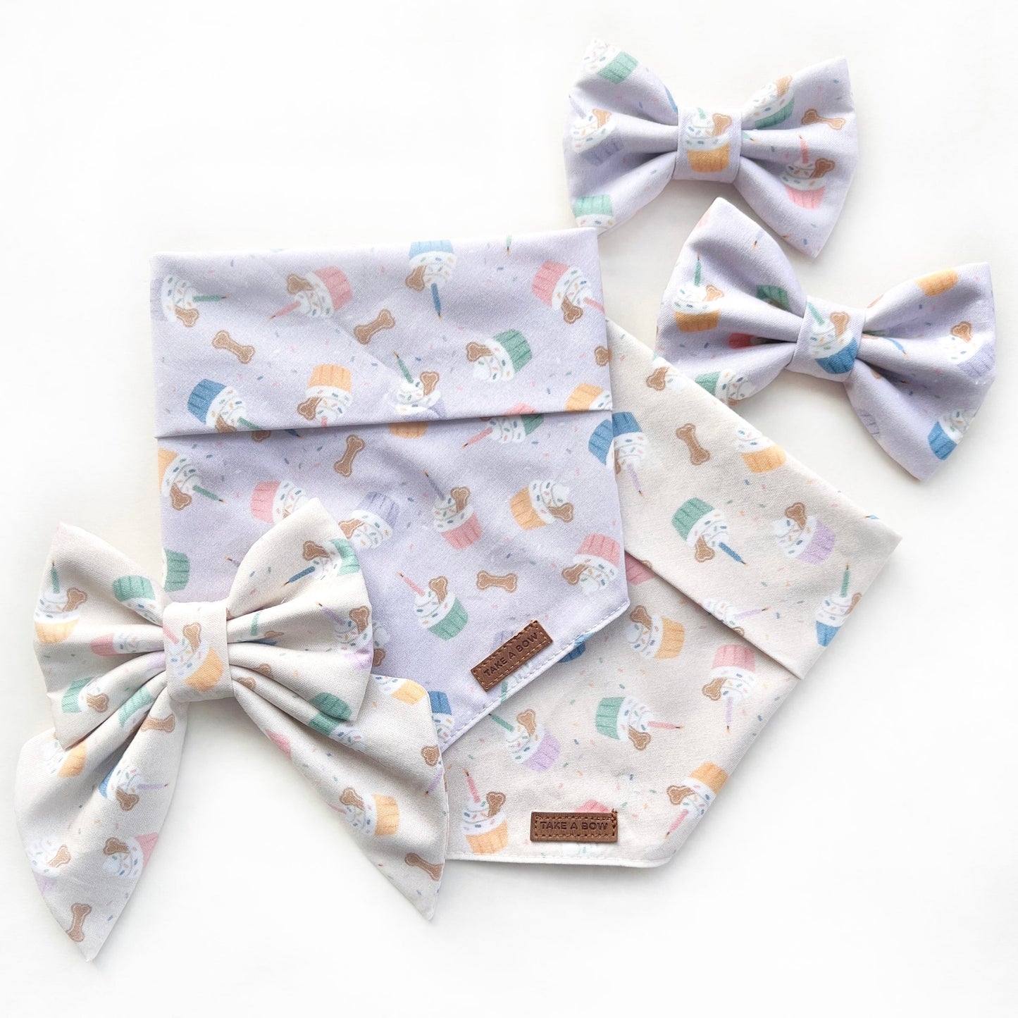 PUPCAKE CREAM // bandana