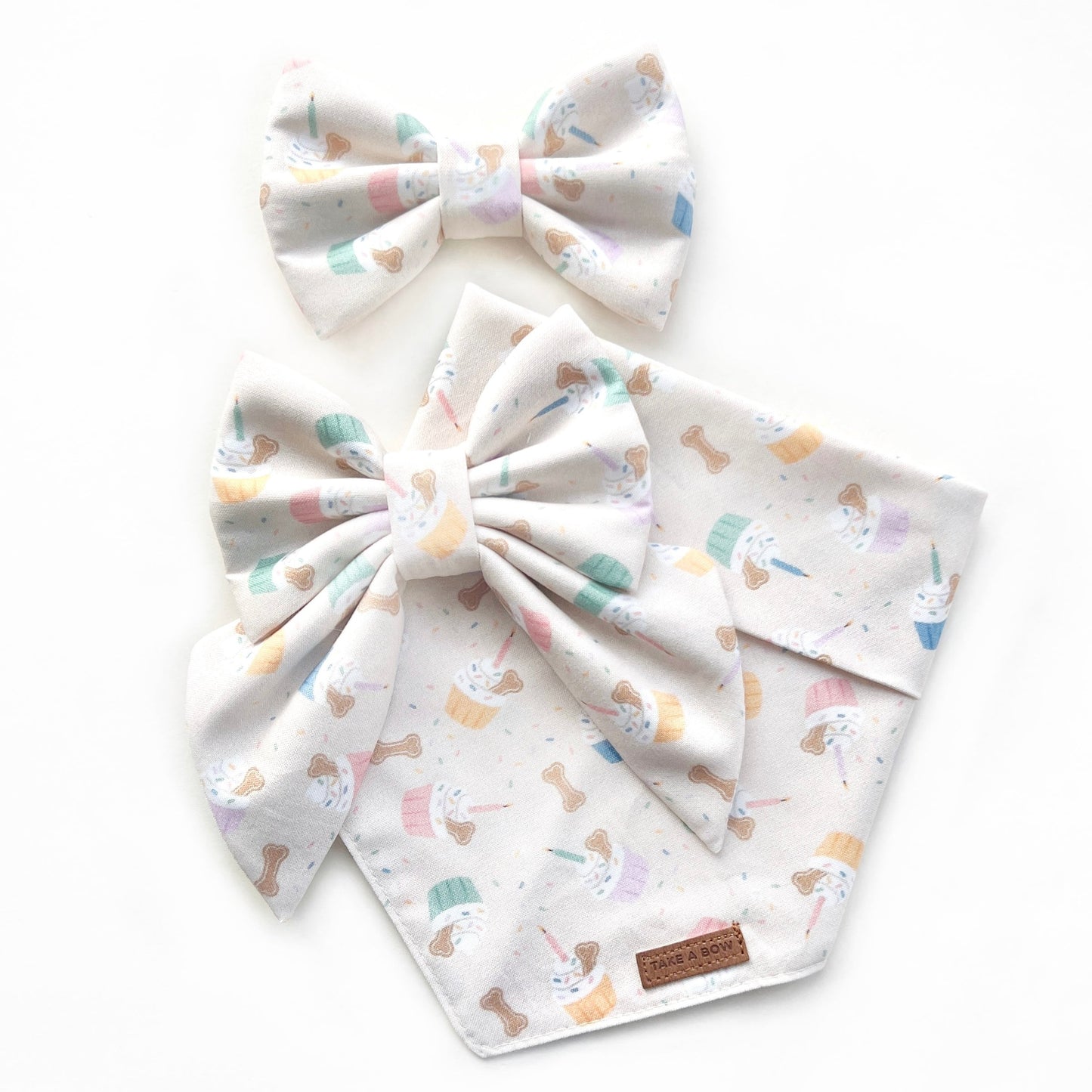 PUPCAKE CREAM // bandana