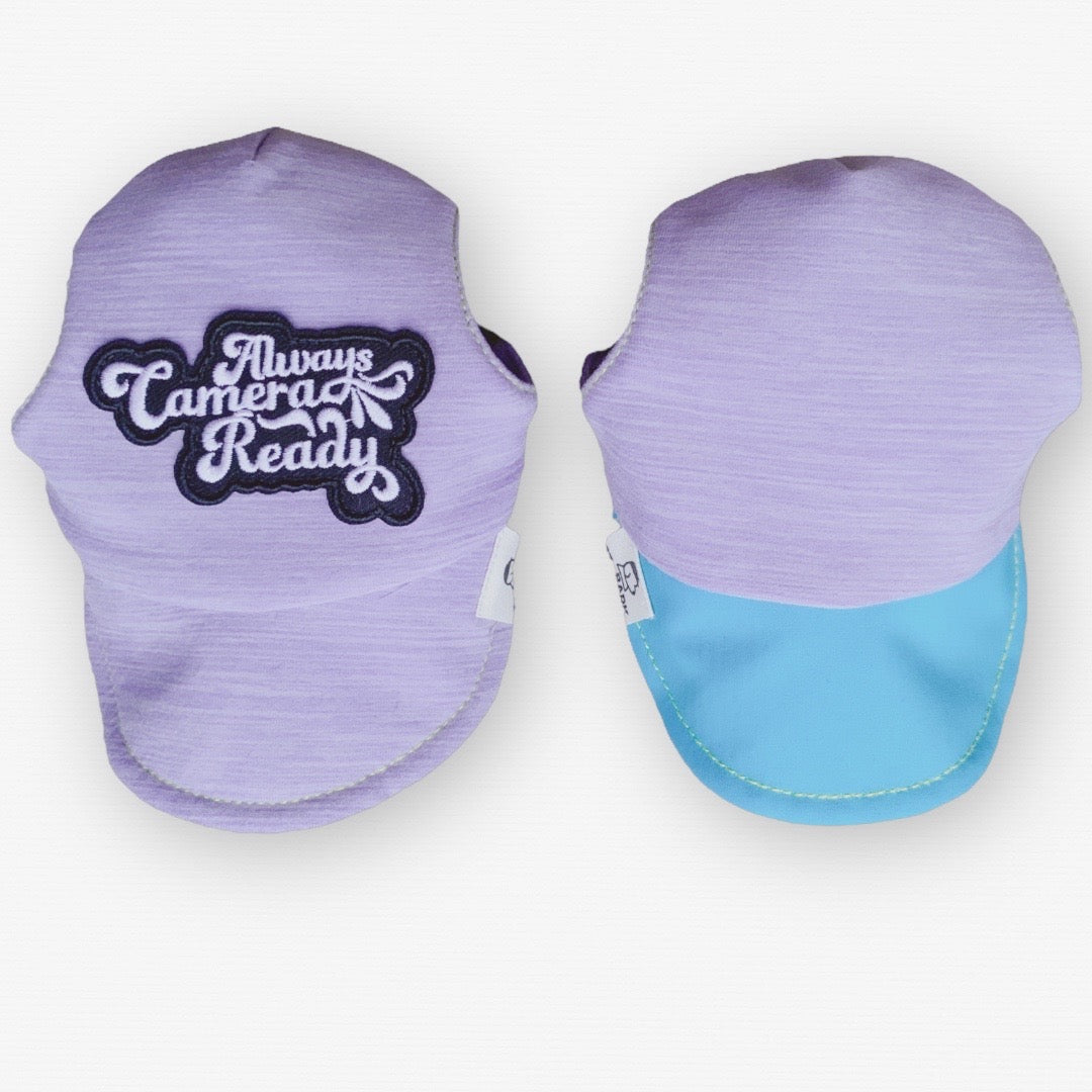 Sweet Violet x Oceana Blue // dog hat