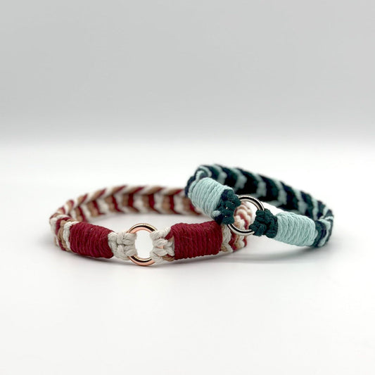 Macrame house collar