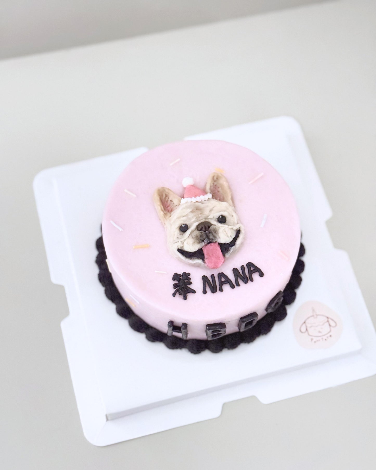 2D ILLUSTRATED CAKE // pet cake