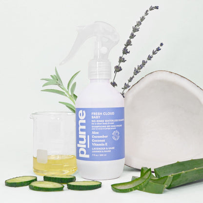 No-Rinse Waterless Shampoo for Sensitive Skin // Lavender & Sage