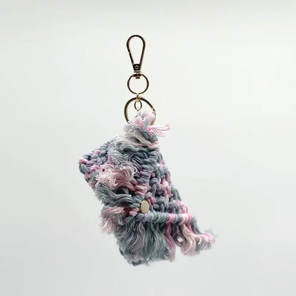 Macrame Poop Bag Holder