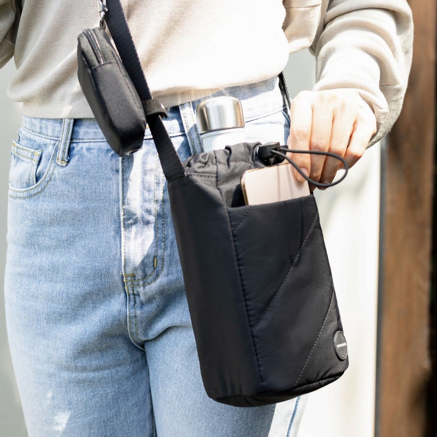 AMBLE (original) // bottle bag
